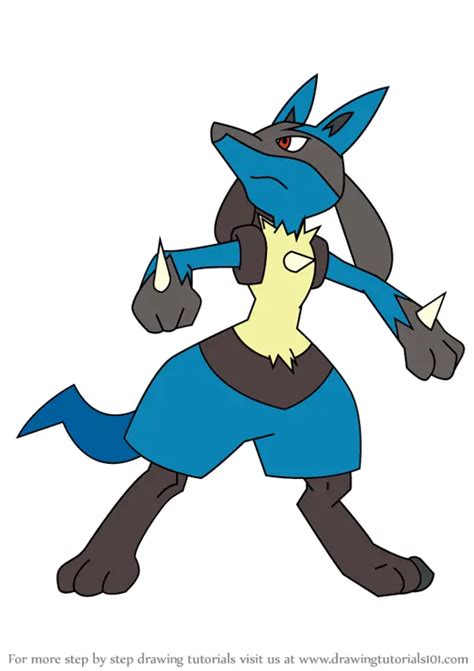 lucario drawing easy|How to draw Lucario (Pokémon) – drawing tutorial video on Vimeo.